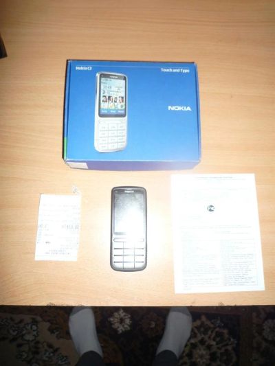 Лот: 3533409. Фото: 1. Nokiac3-01. Кнопочные мобильные телефоны