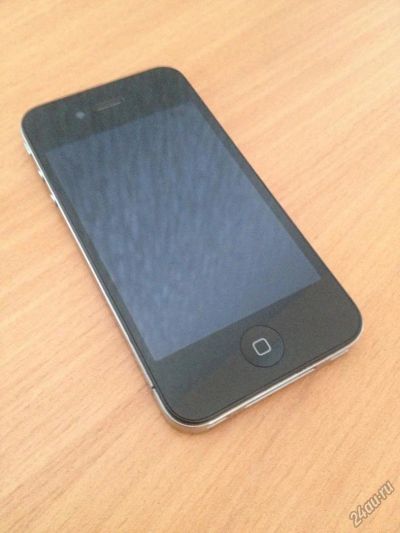 Лот: 4386148. Фото: 1. Apple iPhone 4 8Gb, РСТ, черный... Смартфоны