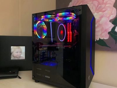 Лот: 17523040. Фото: 1. Комп Ryzen 7 3700X/16GB 3600mhz... Компьютеры в сборе