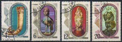Лот: 19871211. Фото: 1. 1969. Из коллекции музея искусств... Марки