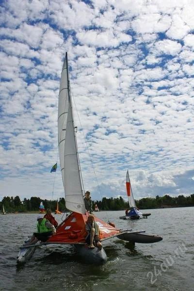Лот: 2952862. Фото: 1. Парусный тримаран. Другое (водный транспорт)