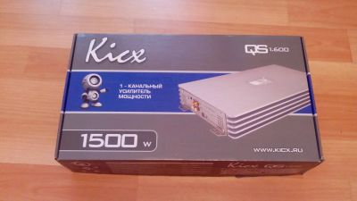 Лот: 8362495. Фото: 1. усилитель Kicx QS 1.600. Усилители