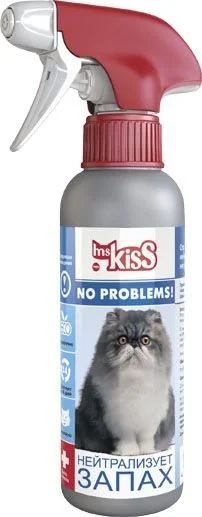 Лот: 15056177. Фото: 1. Спрей Ms.Kiss No problems нейтрализует... Косметика для животных