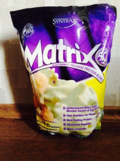 Лот: 4448300. Фото: 1. Syntrax Matrix 2,27 кг банан от... Спортивное питание, витамины