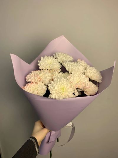 Лот: 25635088. Фото: 1. 2. Букет- комплимент из кустовых... Свежие цветы