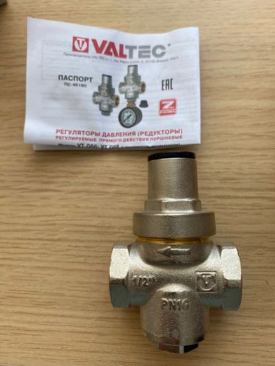 Лот: 17394308. Фото: 1. Редуктор давления Valtec (от 1... Редукторы, вентили, манометры