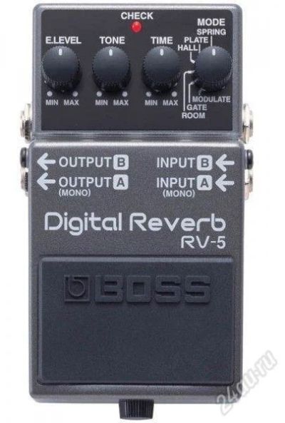 Лот: 1894447. Фото: 1. Boss RV-5 Digital Reverb. Гитарные эффекты и комбоусилители