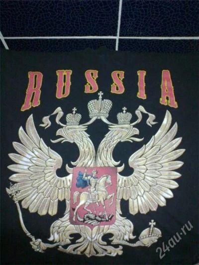 Лот: 1870194. Фото: 1. Футболка Россия. Футболки, поло