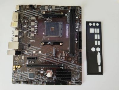Лот: 25430710. Фото: 1. Материнская плата MSI A520M-A... Материнские платы