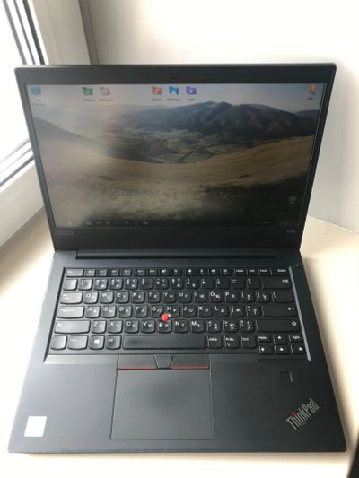 Лот: 25747006. Фото: 1. Ноутбук Lenovo ThinkPad E490 20N8-0017RT... Ноутбуки