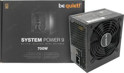 Лот: 17852724. Фото: 1. Блок питания be quiet system power... Корпуса, блоки питания