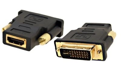 Лот: 17805280. Фото: 1. Переходник HDMI DVI. Шлейфы, кабели, переходники