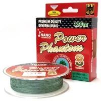 Лот: 5510506. Фото: 1. Шнур Power Phantom 8x Green 120м... Леска, блесны, крючки, мормышки