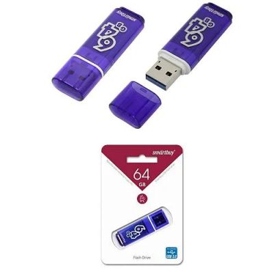 Лот: 16589706. Фото: 1. USB Flash 32 GB USB 3.0 SmartBuy. USB-флеш карты