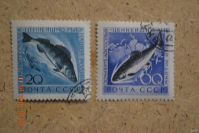 Лот: 12984109. Фото: 1. Марки СССР 1959г. и 1960г. Охрана... Марки