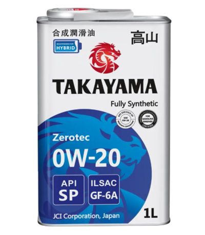 Лот: 25521814. Фото: 1. Масло моторное Takayama 0w20 Zerotec... Масла, жидкости