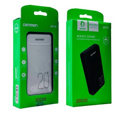 Лот: 22145808. Фото: 1. %%%POWER BANK DENMEN DP10 20000... Внешние, портативные аккумуляторы для смартфонов (Power bank)