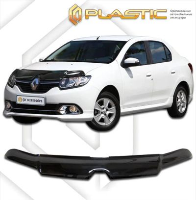 Лот: 13012696. Фото: 1. Дефлектор капота Renault LOGAN... Детали тюнинга