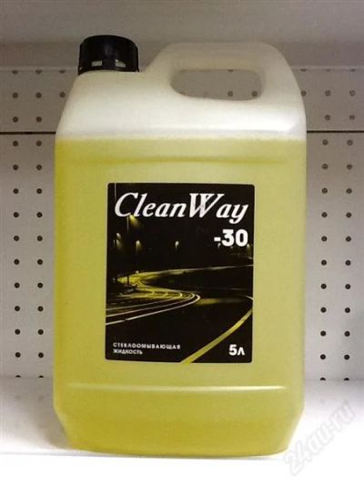 Лот: 1306315. Фото: 1. CleanWay стеклоомывающая жидкость. Средства по уходу
