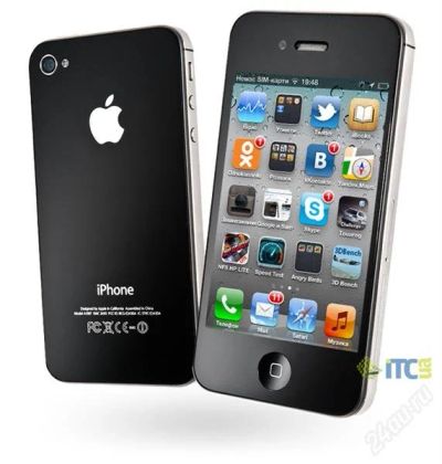 Лот: 1541925. Фото: 1. iphone 4 16 gb рст отличное состояние... Смартфоны