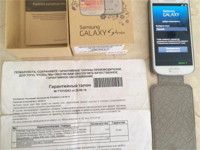 Лот: 9441576. Фото: 1. Samsung Galaxy S4 mini Duos GT-I9192... Смартфоны