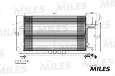 Лот: 21886960. Фото: 1. Радиатор Кондиционера Ford Focus... Другое (автозапчасти)