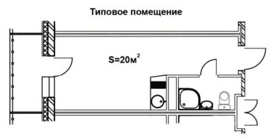 Лот: 11043895. Фото: 1. 1-комн. студия 19,6 кв.м. ЖК... Квартиры, студии