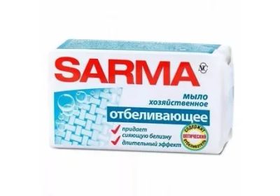 Лот: 19798604. Фото: 1. Мыло хоз-ное "Сарма" с отбел... Разное