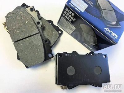 Лот: 17646475. Фото: 1. Тормозные колодки SN101P ADVICS... Тормозная система