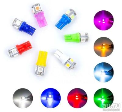 Лот: 22986964. Фото: 1. т10 Светодиодная лампа 5050 5SMD... Оптика и освещение