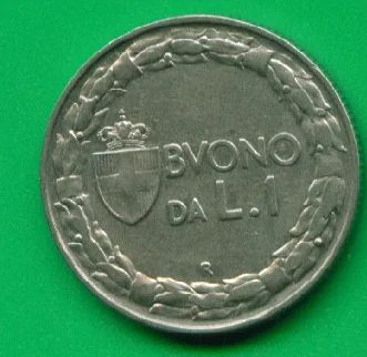 Лот: 8750688. Фото: 1. Италия 1 лира 1922 (з8). Европа
