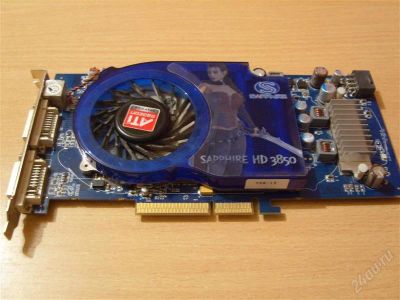 Лот: 2256299. Фото: 1. Видеокарта AGP Radeon HD 3850... Видеокарты