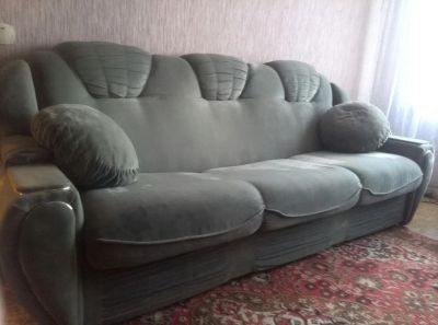 Лот: 5074439. Фото: 1. Срочно, продам диван и кресло... Диваны