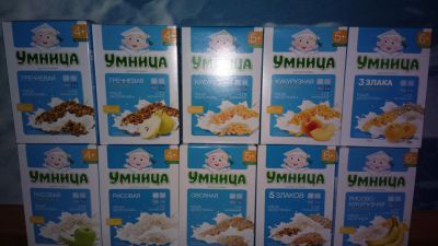Лот: 4970554. Фото: 1. детская каша. Детское питание