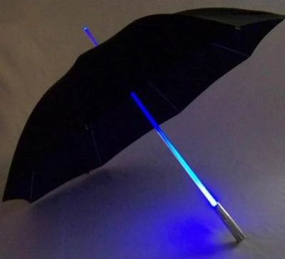 Лот: 5033450. Фото: 1. Зонт Джедай со светодиодным стержнем... Зонты