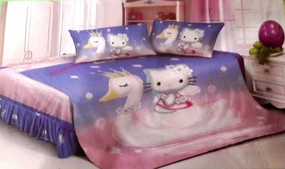 Лот: 6460676. Фото: 1. новый кпб - 1,5 "Hello Kitty... Постельные принадлежности