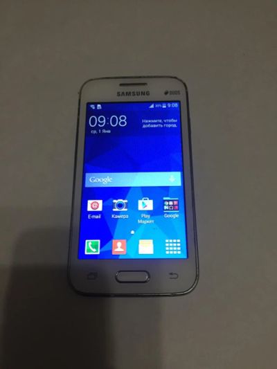 Лот: 11193263. Фото: 1. Samsung SM-G318H белый. Смартфоны