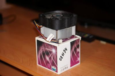 Лот: 10093876. Фото: 1. Кулер для процессора Cooler Master... Системы охлаждения