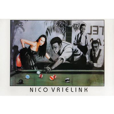 Лот: 22371215. Фото: 1. Постер Nico Vrielink 07970 горизонтальный... Спортивная символика и атрибутика