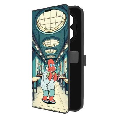 Лот: 25380718. Фото: 1. Чехол Krutoff Eco Book "Футурама... Чехлы, бамперы