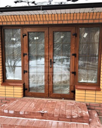 Лот: 24279035. Фото: 1. Входные двери (пластиковая (ПВХ... Двери входные