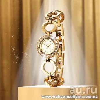Лот: 17732756. Фото: 1. Женские часы «Роскошь кристаллов... Оригинальные наручные часы