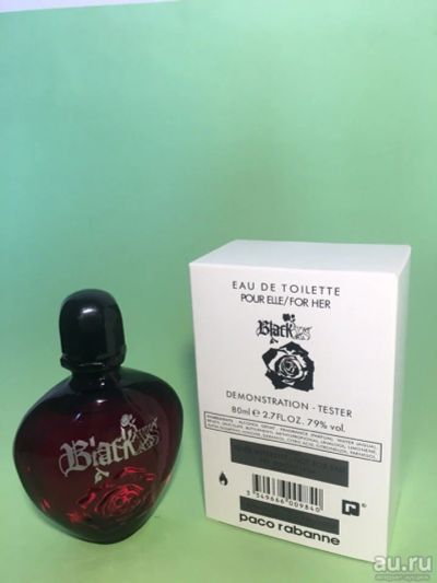 Лот: 13064569. Фото: 1. paco rabanne black xs pour elle... Женская парфюмерия