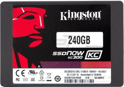Лот: 14010738. Фото: 1. SSD 240GB Kingston SSDNow KC300... SSD-накопители