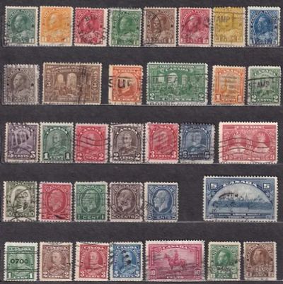 Лот: 25850580. Фото: 1. Канада 1911-35 KGV_003. Марки