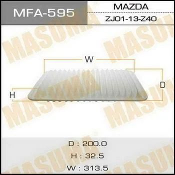 Лот: 11259005. Фото: 1. Воздушный фильтр Masuma (vic A-472... Расходные материалы