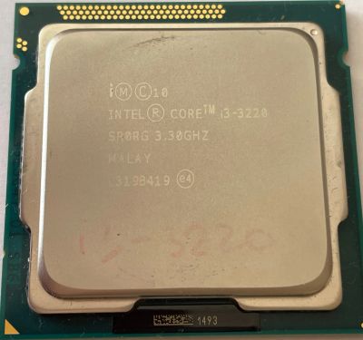 Лот: 20206158. Фото: 1. Процессор Intel i3-3220. Процессоры