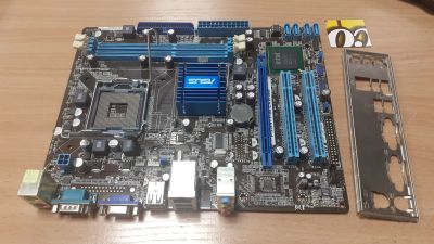 Лот: 10817930. Фото: 1. Материнская плата 775 ASUS P5G41T-M... Материнские платы