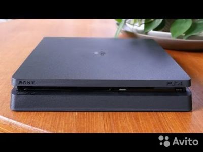 Лот: 11717417. Фото: 1. Playstation 4 (PS4 Slim) 500GB... Игровые приставки, консоли