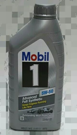 Лот: 8366987. Фото: 1. Моторное масло Mobil 1 5w50 1л... Масла, жидкости